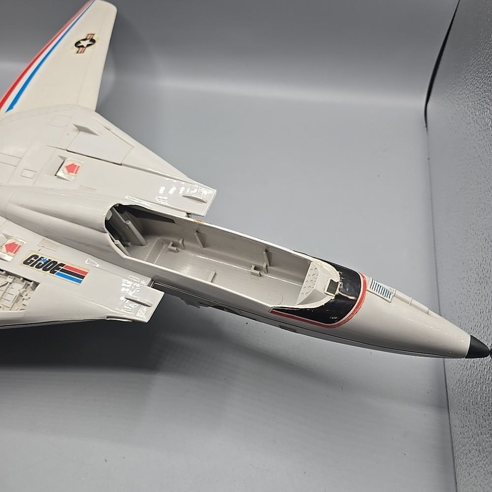 Vintage GI Joe ARAH Combat Jet Skystriker XP-14F With Box Incomplete 1983 - Picture 14 of 16